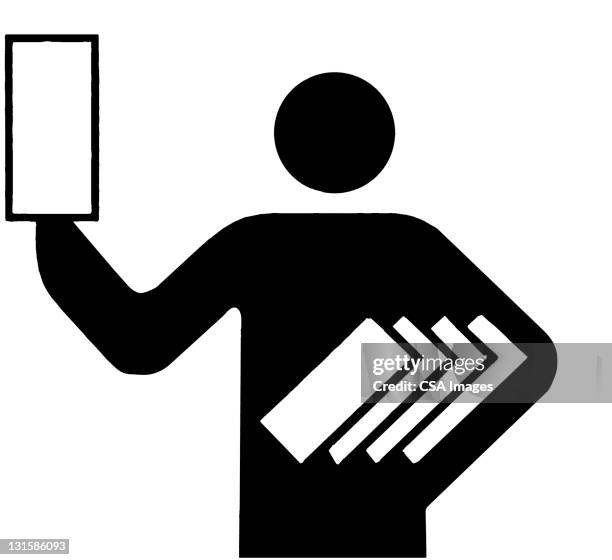 person holding mail - mail stock illustrations stock illustrations