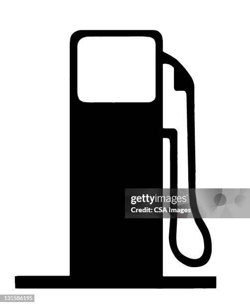 gas pump - gasoline stock illustrations