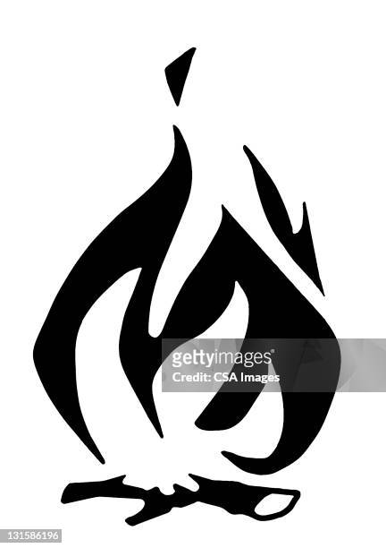 fire - flame logo 幅插畫檔、美工圖案、卡通及圖標