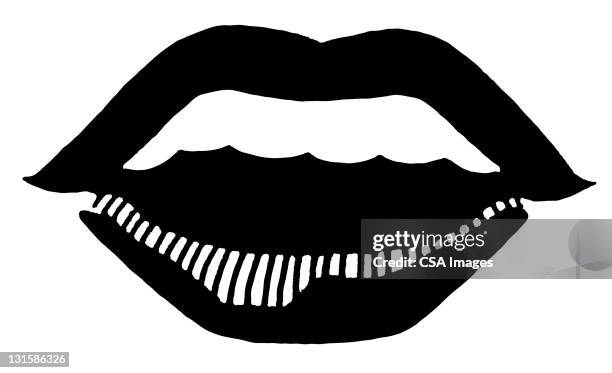 mouth - lips stock illustrations