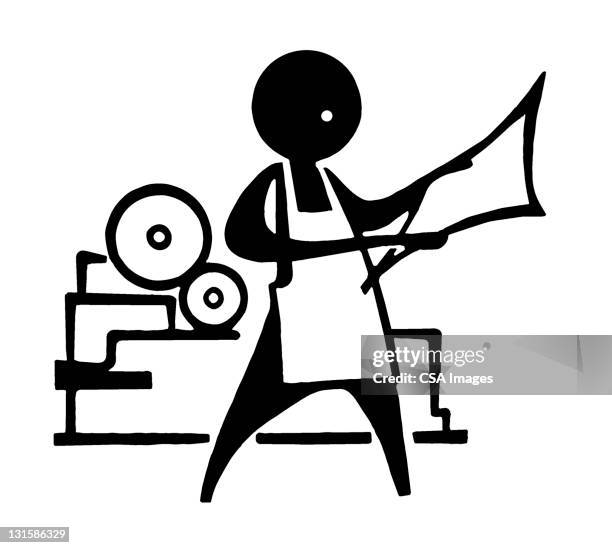 printer - offset stock illustrations