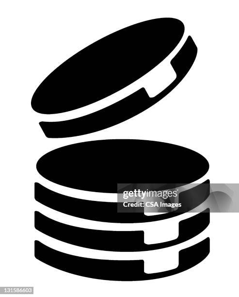 coins - coin stock illustrations