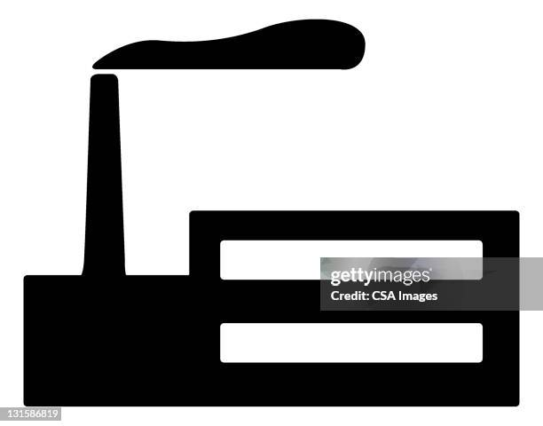 factory - smoke stack stock illustrations