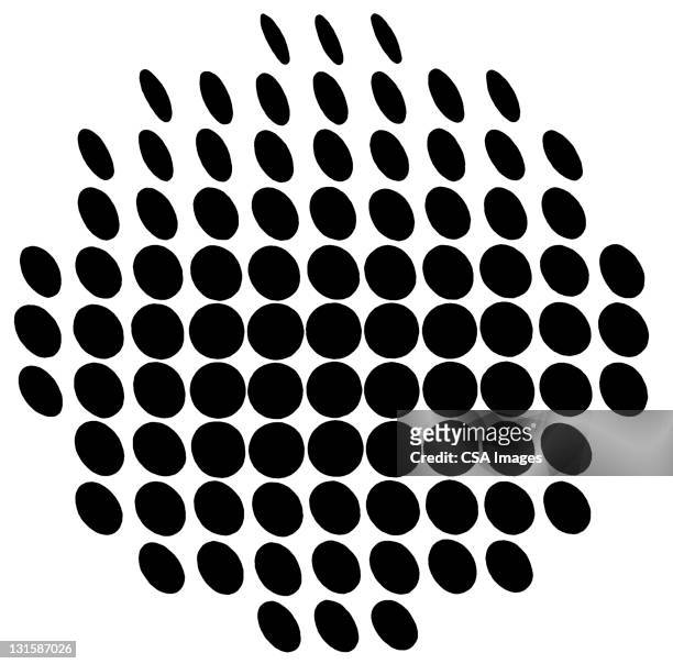 dot pattern - polka dot stock illustrations