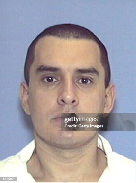 Texas prison break ringleader George Rivas poses for a mugshot in this undated police photo. A Texas judge sentenced Rivas to death August 29, 2001...