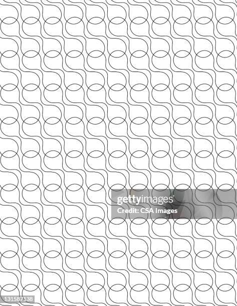 link pattern - chain link texture stock illustrations