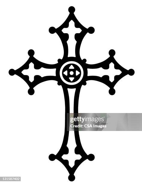 cross - religious cross stock illustrations