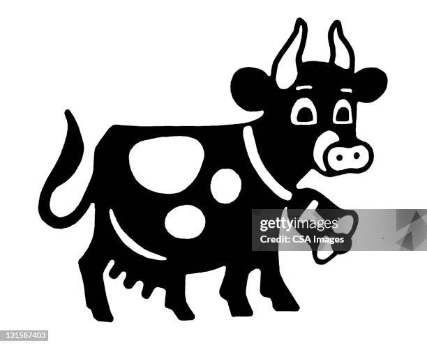 cow - horned stock illustrations