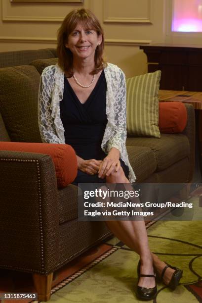 Wyomissing, PARegina Brett poses for a portrait in the lobby of the Crowne Plaza.During the Women2Women event at the Crowne Plaza in Wyomissing...