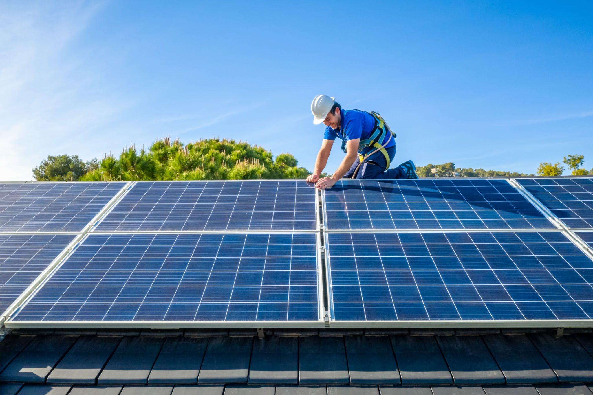 solar panel maintenance