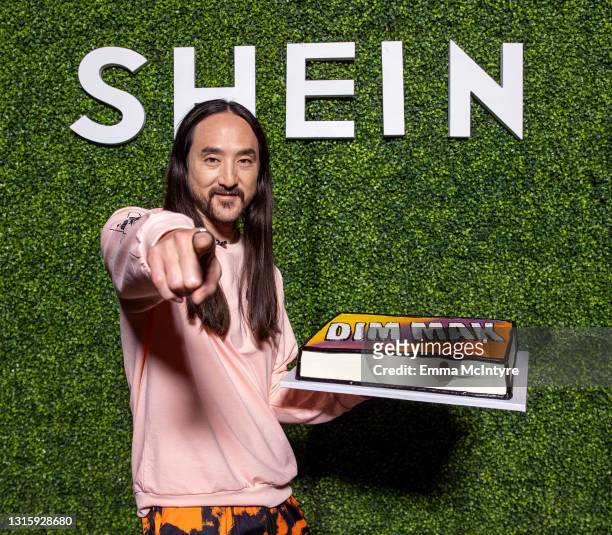 In this image released on May 02 Steve Aoki attends SHEIN Together Fest 2021 in Los Angeles, California.