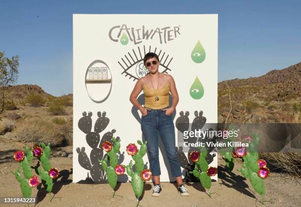 Zelda Williams attends Vanessa Hudgens and Oliver Trevena Host 'Caliwater Escape' in Joshua Tree at the Mojave Moon Ranch to celebrate their new...