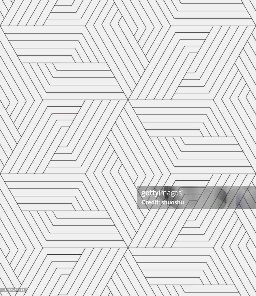 Rhombic Grid Line Style Geometric Rhombus Grid Seamless Pattern Texture Background ...