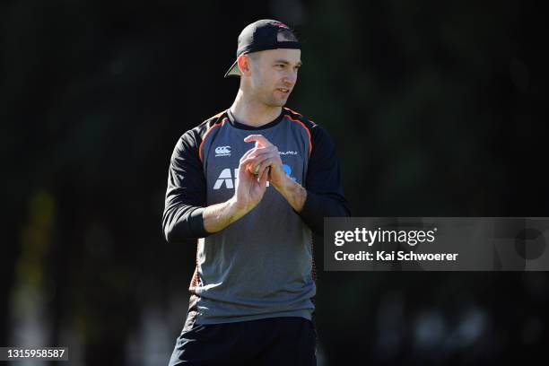 Michael Rae Nz 1,522 Canterbury Cricket Training Session Stock Photos, High-Res ...