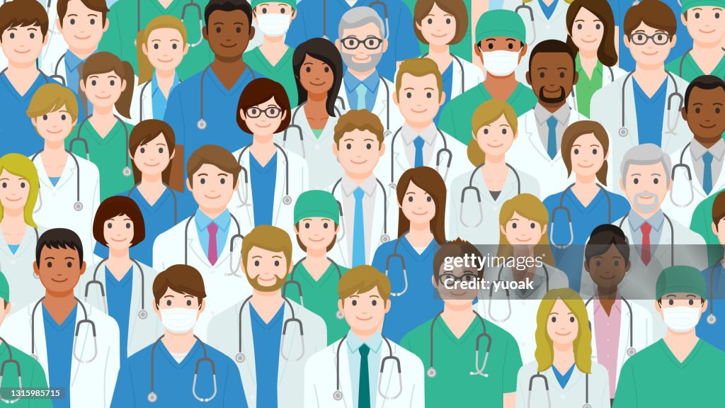 Group of health care workers.