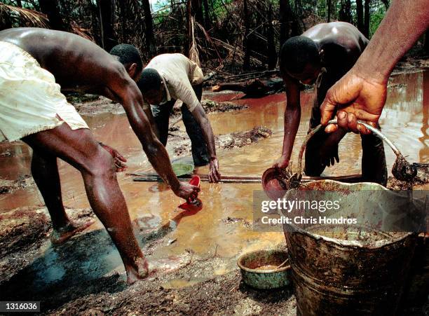 Oil spills, whether by accident or sabotage, happen frequently in the Niger Delta, fouling fishing streams and farming lands. Ten times more oil than...