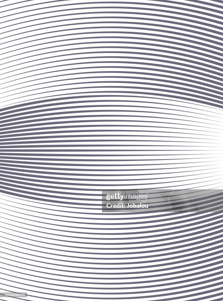 Half Line Shape Abstract Smooth Round Half Tone Lines High-Res Vector Graphic - Getty ...