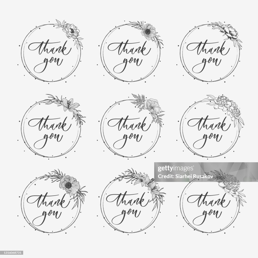 Thank You Logo For Signs Badge Sticker Decorative Frame Of Vector thank-you-logo-for-signs-badge-sticker-decorative-frame-of-vector