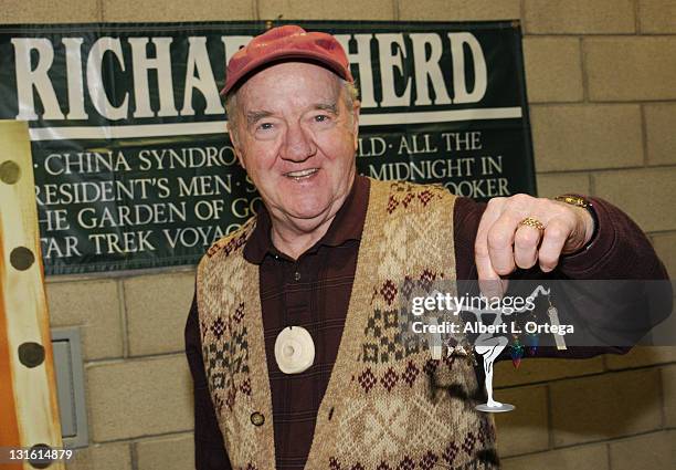 Actor Richard Herd participates at the Comikaze Expo 2011 - Day 1 at the Los Angeles Convention Center on November 5, 2011 in Los Angeles, California.