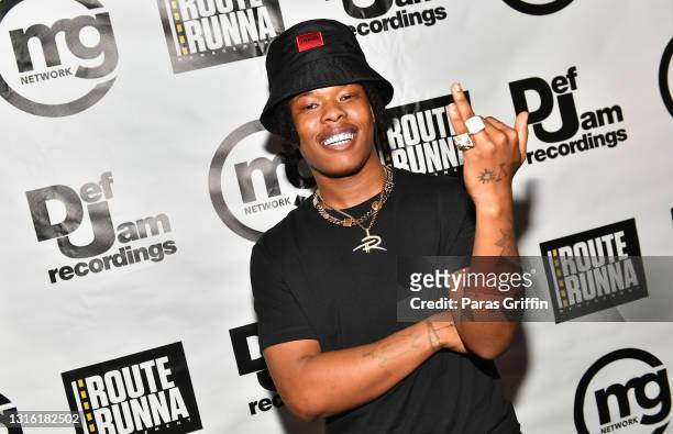 Rapper Nasty C attends International Trap Night With Nasty C & T.I. At Trap Music Museum on May 03, 2021 in Atlanta, Georgia.