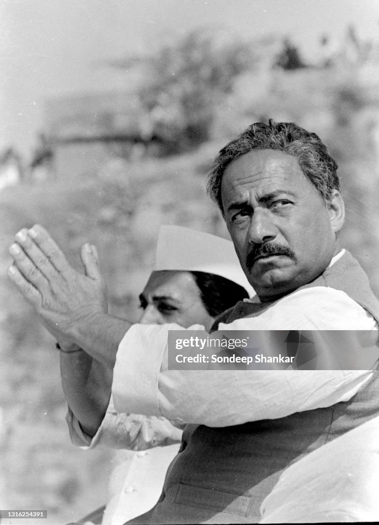 On The Set Of Gandhi Film Shoot