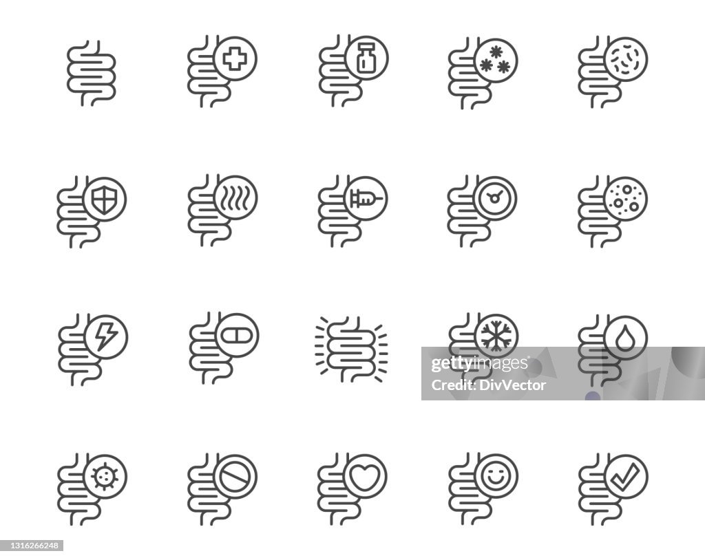 Darm-Symbol-Set