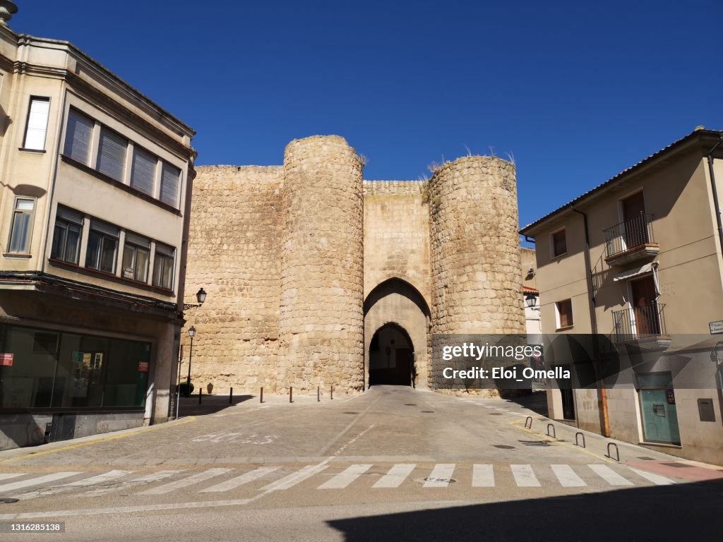 Village of Almazan, Soria province, Castilla y Leon, Spain