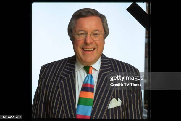 Countdown presenter Richard Whiteley, circa 1999.