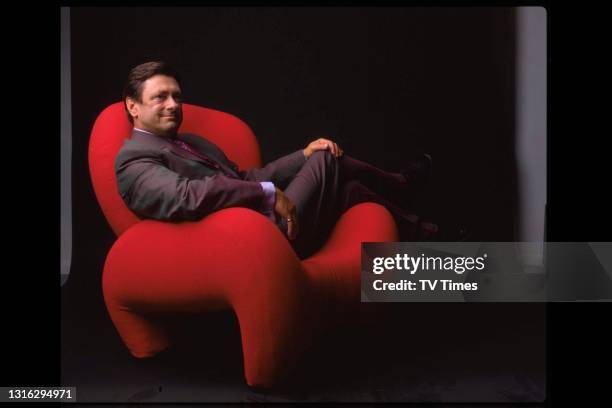 Television presenter and gardening journalist Alan Titchmarsh, circa 1999.