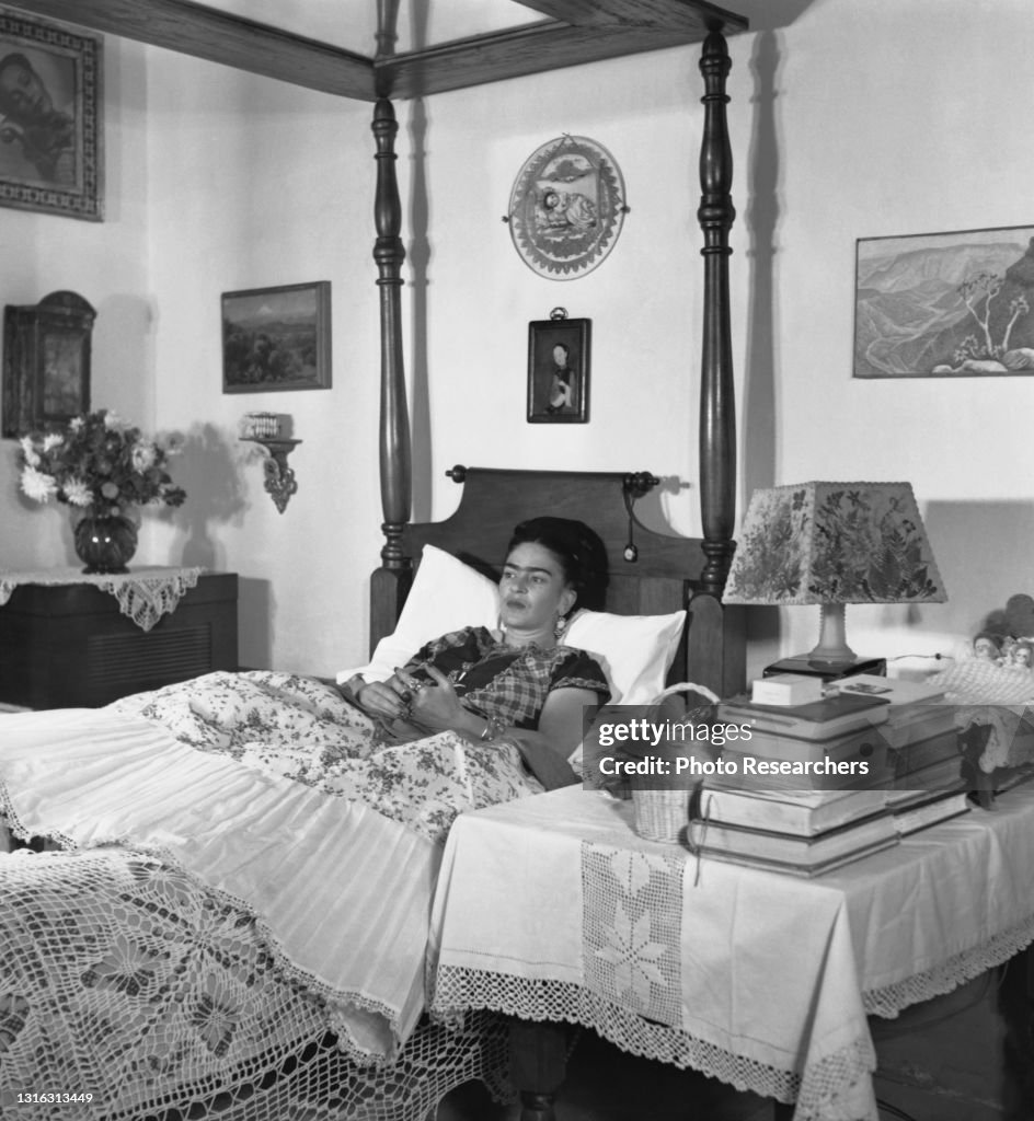 Frida Kahlo In Bed