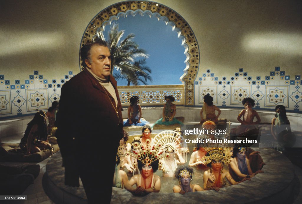 Federico Fellini On 'Amarcord' Set
