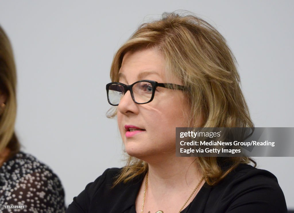 97 Jan Rae Susan Golembiski, of Jan Rae, speaks on the panel . At Albright... News ...