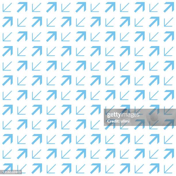 seamless pattern with arrows - chevron background pattern stock illustrations