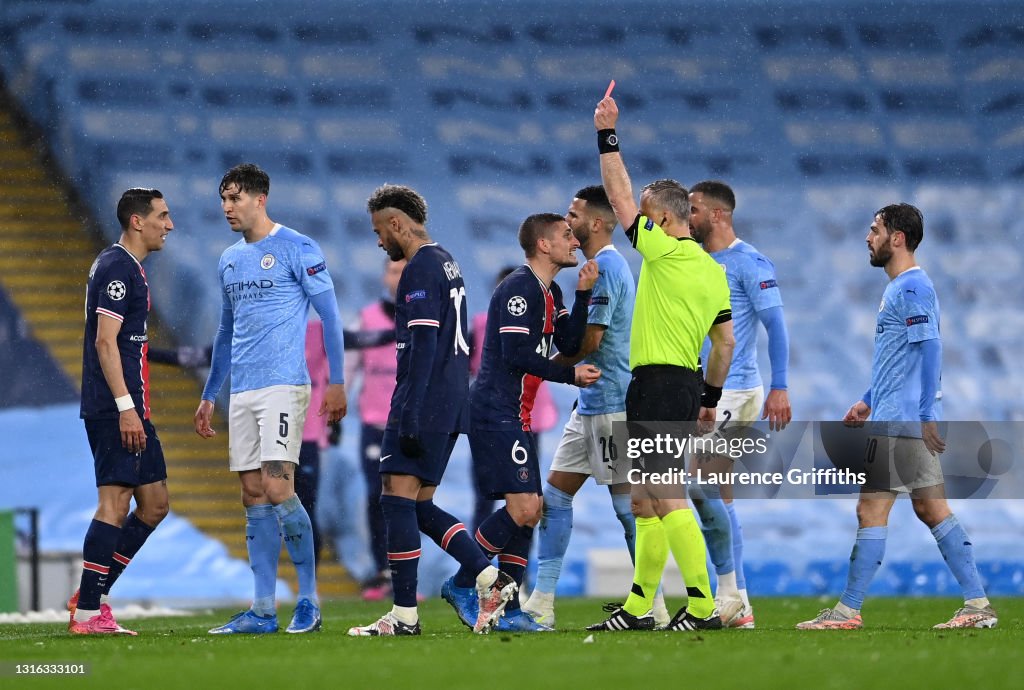 Manchester City v Paris Saint-Germain - UEFA Champions League Semi Final: Leg Two