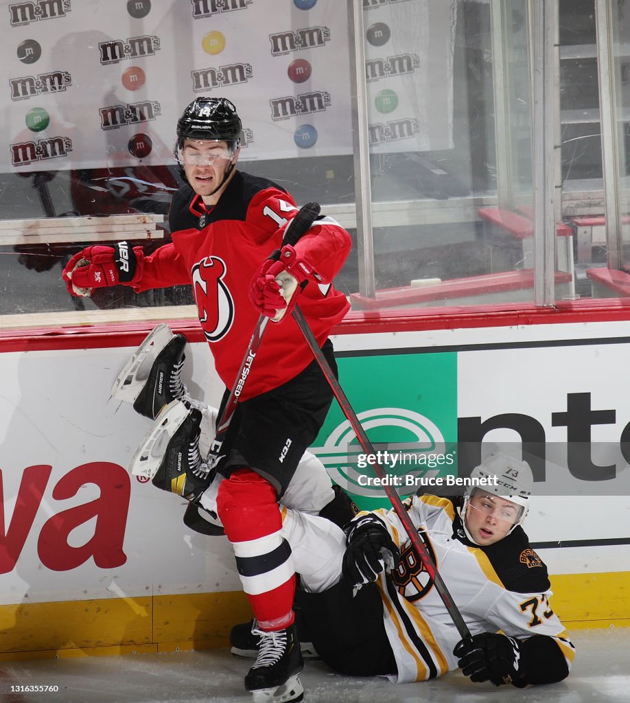 Boston Bruins v New Jersey Devils