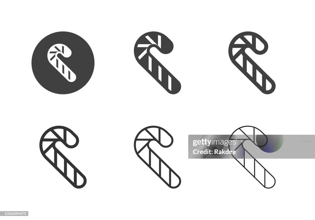 Candy Cane Icons - Multi Series