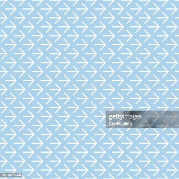 seamless pattern with arrows - same direction stock illustrations