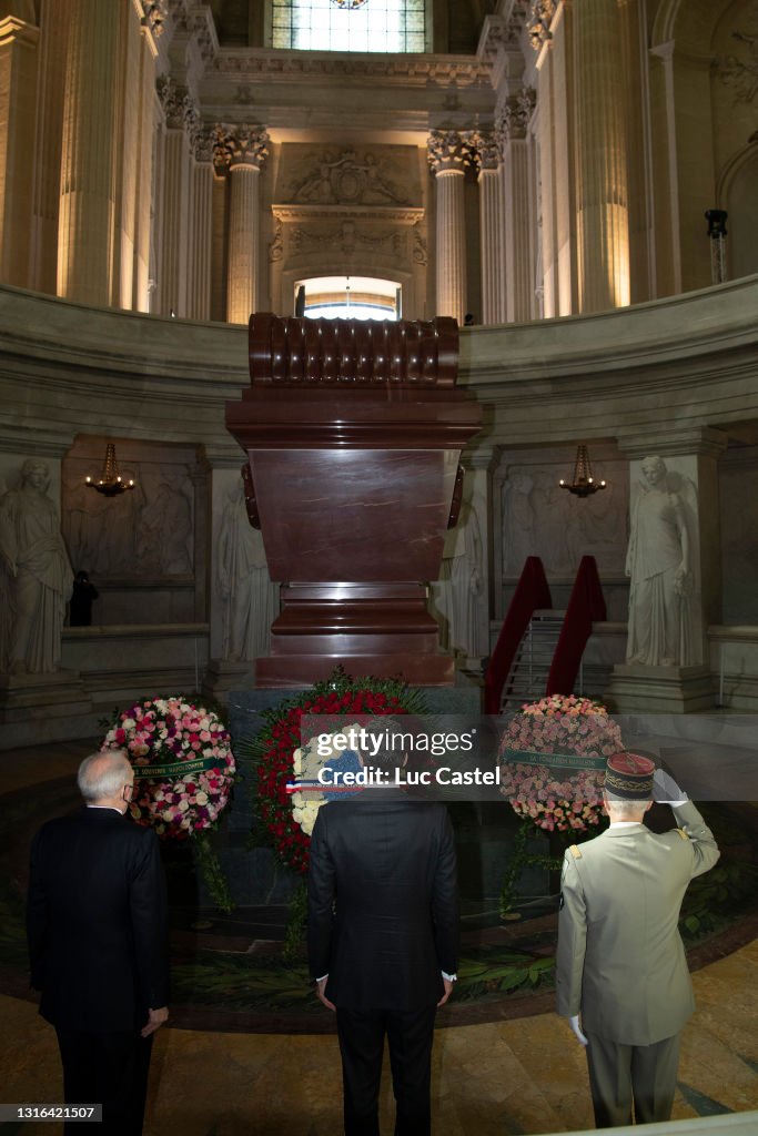 Prince Jean-Christophe Napoleon Attends The Mass Given In Memory Of The Emperor Napoleon At Les Invalides