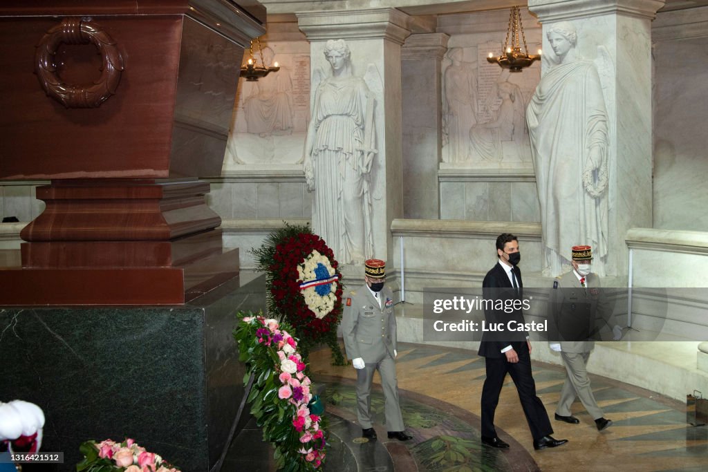 Prince Jean-Christophe Napoleon Attends The Mass Given In Memory Of The Emperor Napoleon At Les Invalides