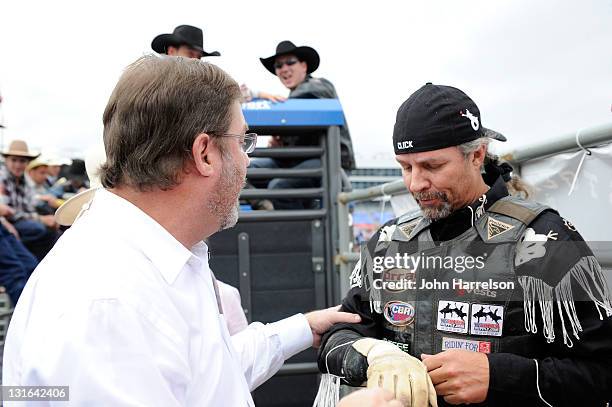 Bull Riding Commentator 74 Eddie Bullock Photos & High Res Pictures - Getty Images
