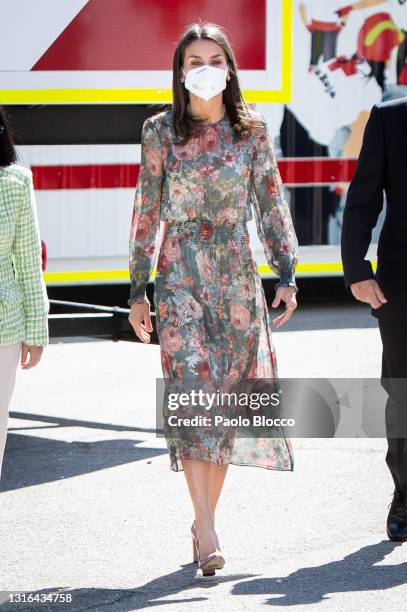 Queen Letizia Attends Attend Red Cross Fundraising Day, News Photo