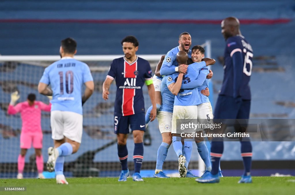 Manchester City v Paris Saint-Germain - UEFA Champions League Semi Final: Leg Two