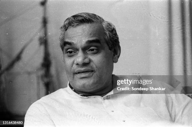 Atal Bihari Vajpayee, Indian politician, New Delhi, India, 2000.