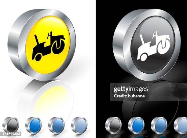 paving machine 3d royalty free vector art - road surfacing machine stock illustrations