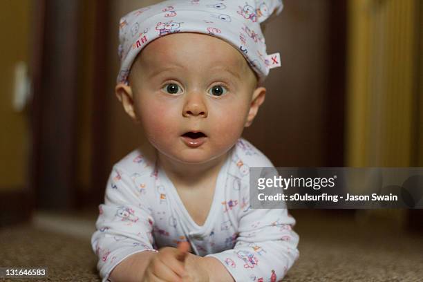 portrait of baby boy - s0ulsurfing stock pictures, royalty-free photos & images