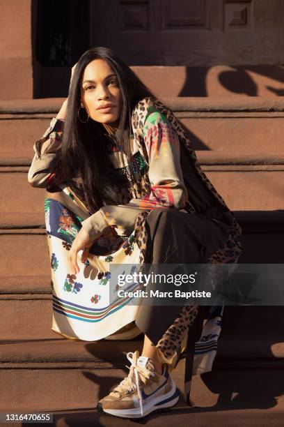 Actress/activist Rosario Dawson is photographed for Health Magazine on December 3, 2020 in New York City. PUBLISHED IMAGE.