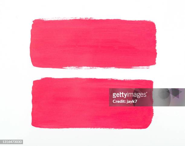 red paint stroke - rectangle stock pictures, royalty-free photos & images