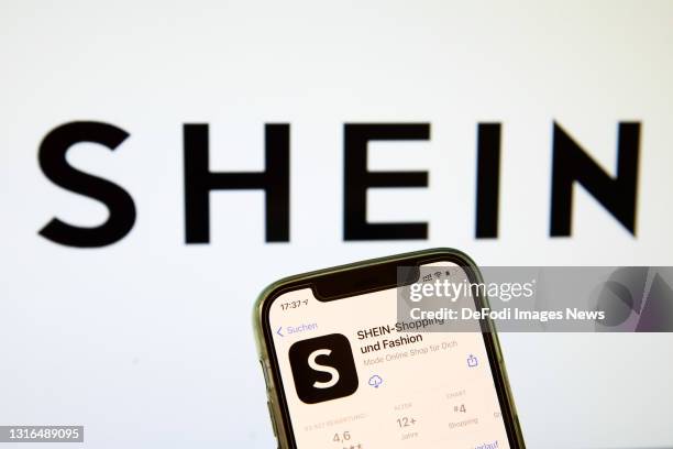 In this photo illustration, a Shein App in the IOS App Store on May 03, 2021 in Bargteheide, Germany.