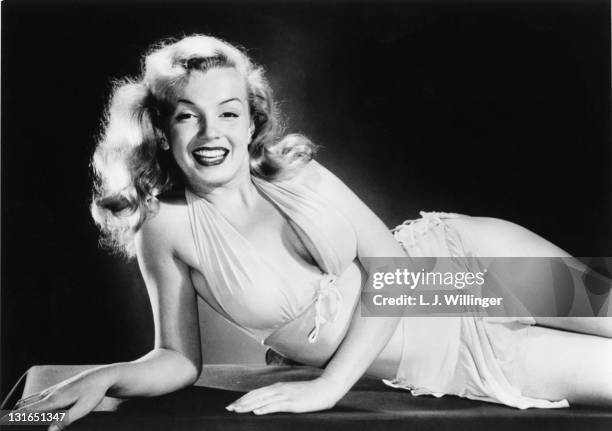 American actress Marilyn Monroe , circa 1950.