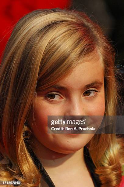 Ramona Marquez attends the UK premiere of 'Arthur Christmas' at Empire Leicester Square on November 6, 2011 in London, England.